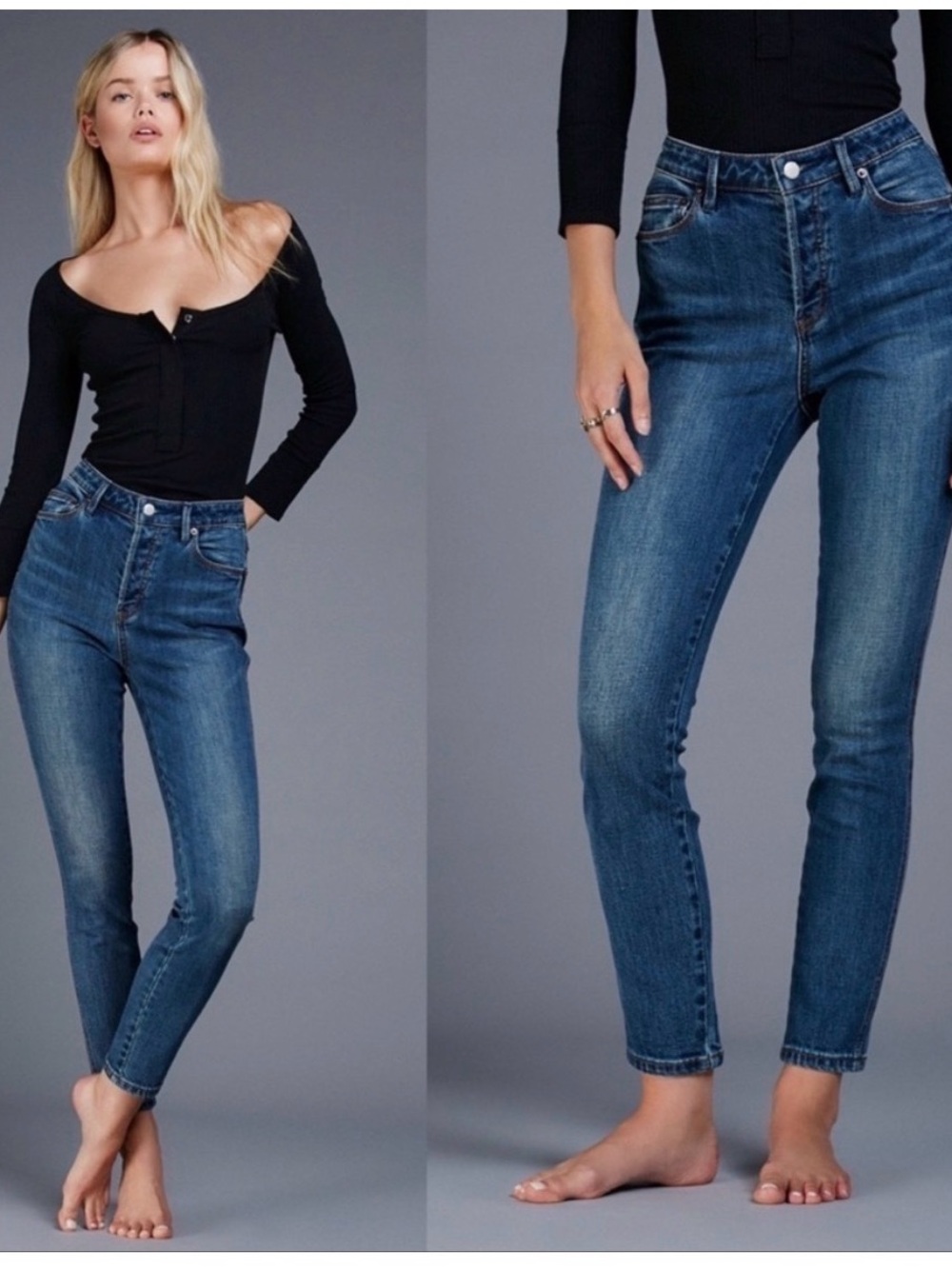 Free People Peyton High Rise Skinny Jeans